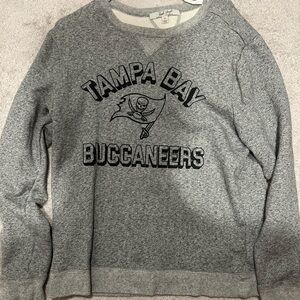 Tampa Bay Buccaneers Gray Crewneck Sweatshirt